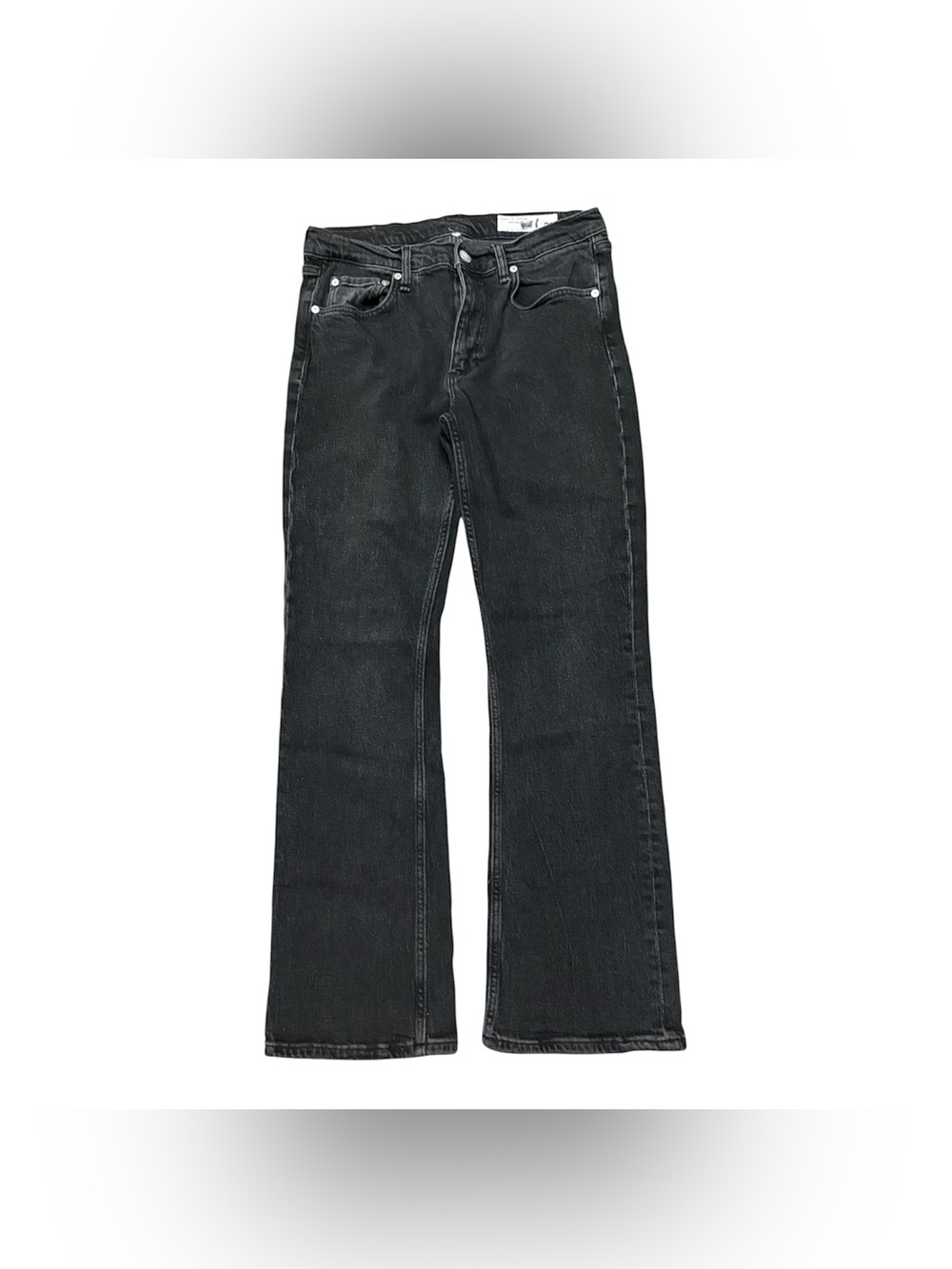 Rag & Bone Peyton Cotton Blend Highland Bootcut Jeans Size 30 - Picture 2 of 6